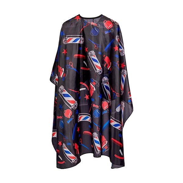 Harizma Professional Аксессуары h10883B Накидка парикмахерская 140х160 см барбер-салон Накидка парикмахерская 140х160 см барбер-салон