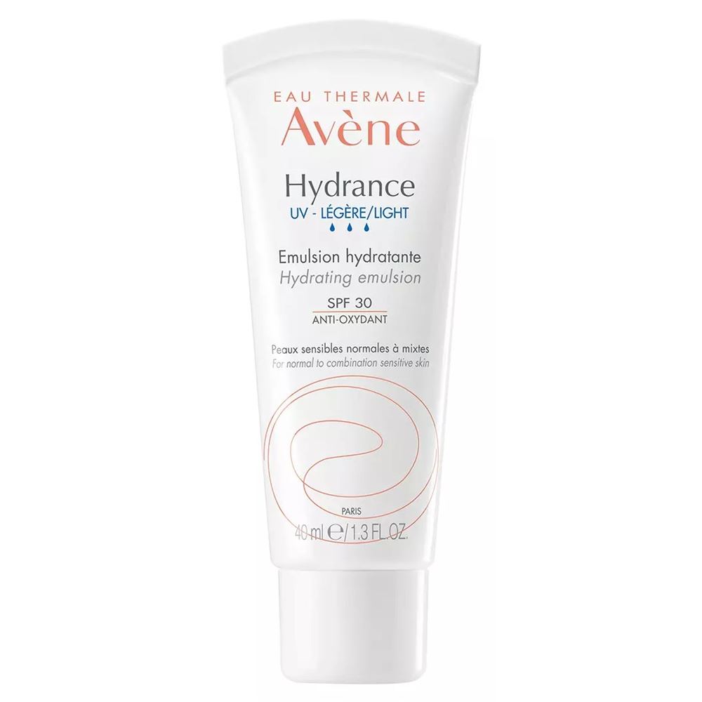 Avene Hydrance OPTIMALE Гидранс Лежер UV20 Эмульсия SPF30 Увлажняющая и успокаивающая эмульсия SPF30