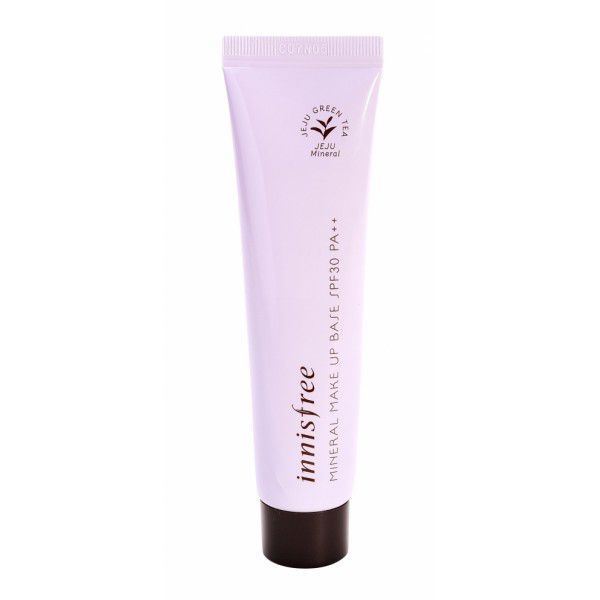 Innisfree Make Up Mineral Make Up Base Cream Purple SPF30/PA++ Корректирующая база праймер под макияж