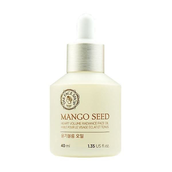 The Face Shop Face Care Mango Seed Heart Volume Radiance Face Oil  Масло для лица с экстрактом манго