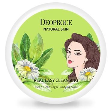 Deoproce Natural Skin Real Easy Cleaning Крем для лица очищающий