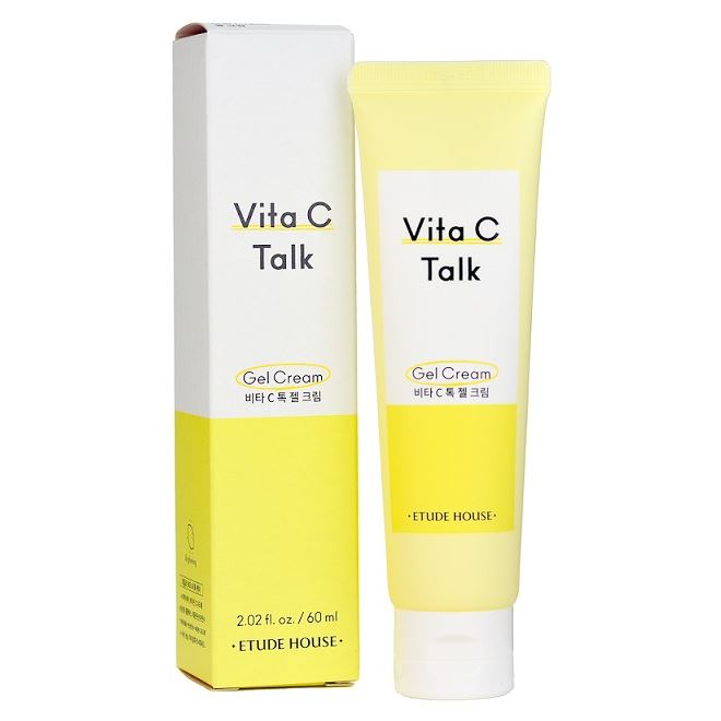 Etude House Face Care Vita C-Talk Gel Cream Крем-гель с витамином С для сияния кожи