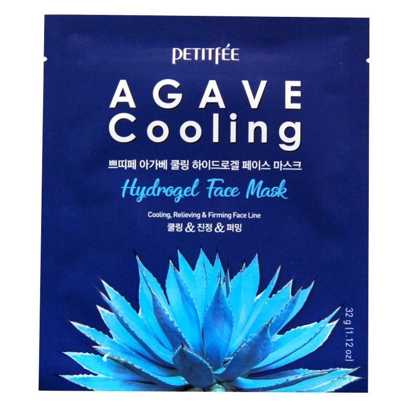 Petitfee Face Care Agave Cooling Hydrogel Face Mask Охлаждающая гидрогелевая маска с экстрактом агавы