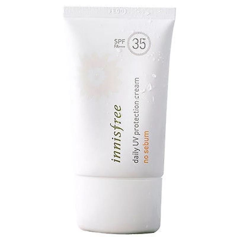 Innisfree Skin Care Daily UV Protection Cream No Sebum SPF35/PA+++  Матирующий санблок