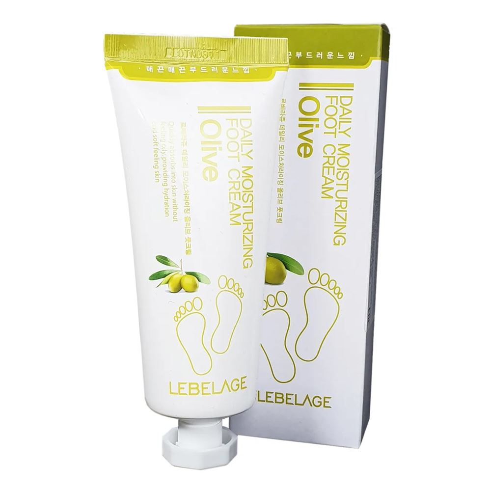 Lebelage Body Care Daily Moisturizing Olive Foot Cream Крем для ног увлажняющий с экстрактом оливы