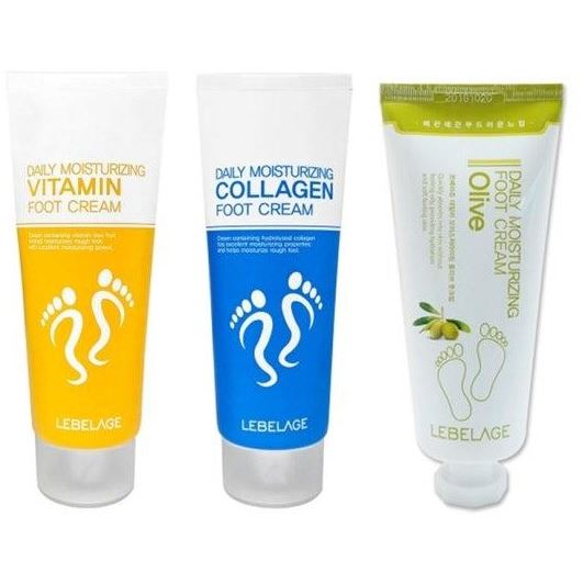 Lebelage Body Care Daily Moisturizing Foot Cream Крем для ног увлажняющий с экстрактом оливы
