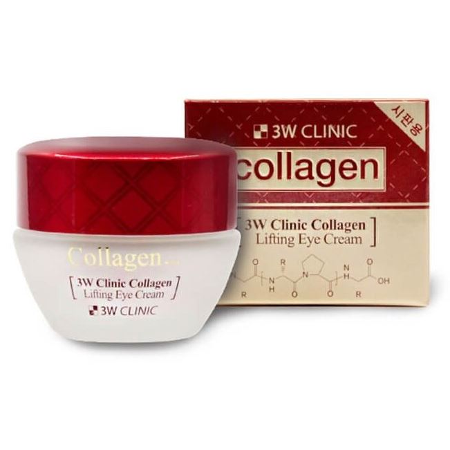 3W Clinic Anti-Age Collagen Lifting Eye Cream Лифтинг-крем для век с коллагеном