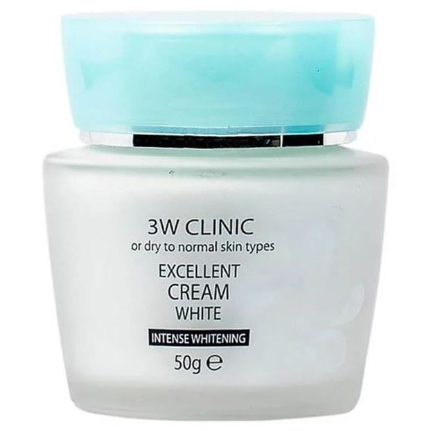 3W Clinic Face Care Excellent White Cream Увлажняющий крем для лица