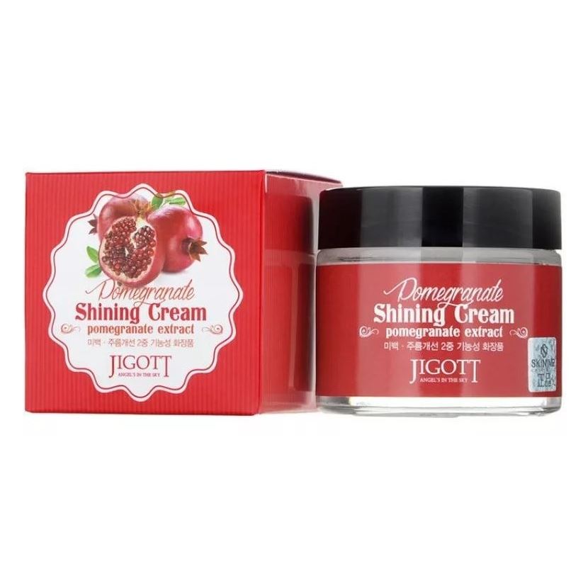 Jigott Skin Care Pomegranate Shining Cream Крем с экстрактом граната для яркости кожи