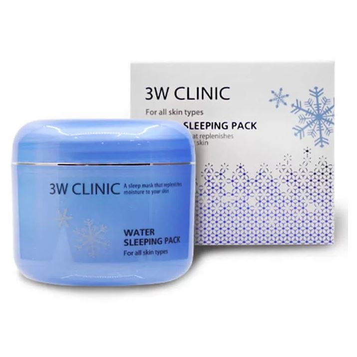 3W Clinic Face Care Water Sleeping Pack Увлажняющая маска ночного действия