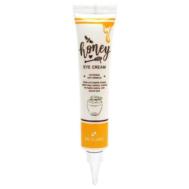 3W Clinic Face Care Honey Eye Cream Питательный крем для век с экстрактом мёда