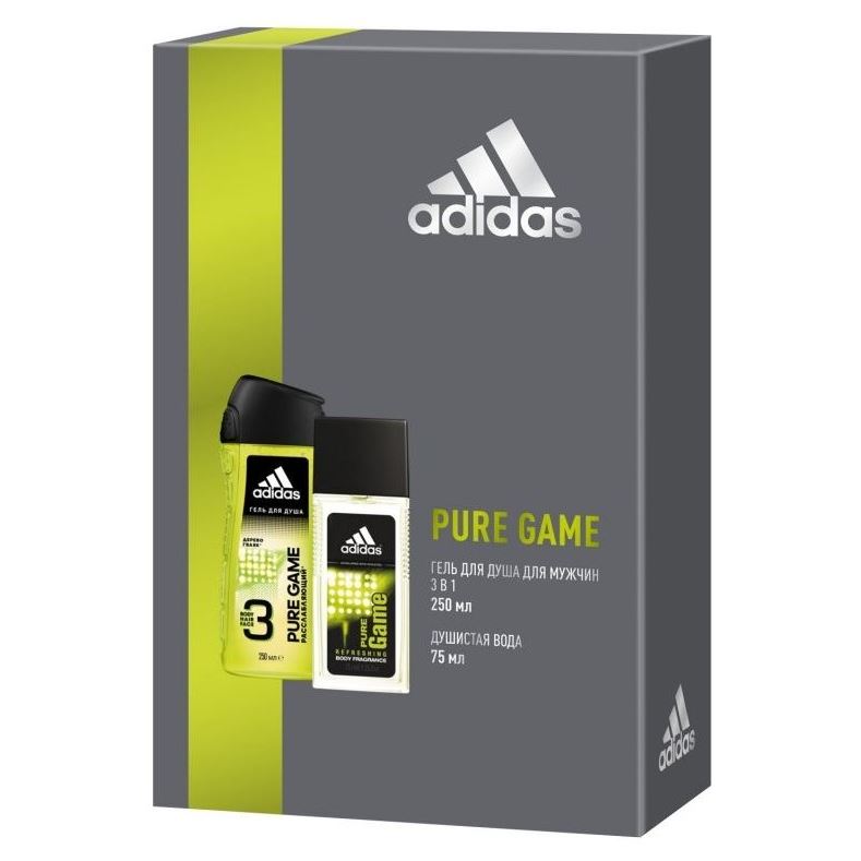 Adidas Fragrance Xm20 Pure Game Набор: душистая вода 75 мл + гель для душа 250 мл