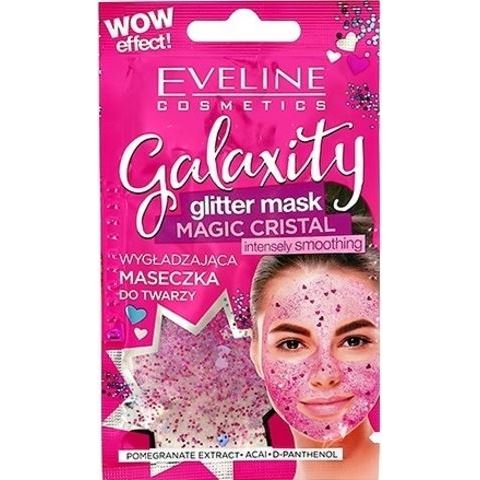 Eveline Face Care Galaxity Интенсивно разглаживающая гелевая маска Galaxity Интенсивно разглаживающая гелевая маска с блестящими частичками