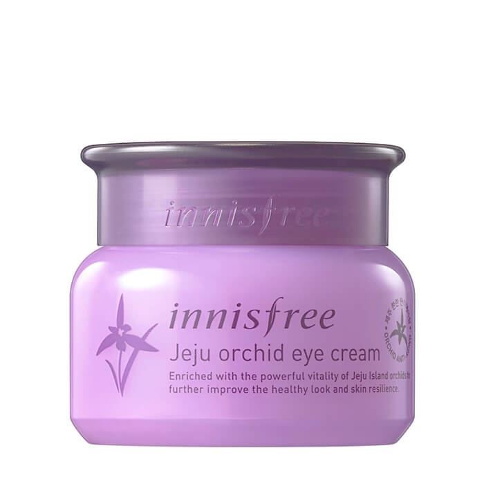 Innisfree Skin Care Jeju Orchid Eye Cream Антивозрастной крем для кожи вокруг глаз с экстрактом орхидеи