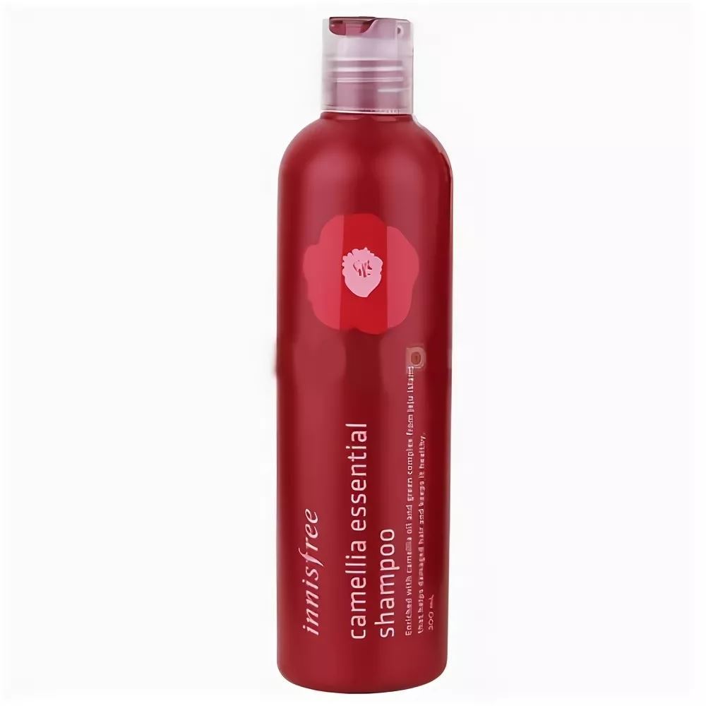 Innisfree Skin Care Camellia Essential Shampoo Безсиликоновый шампунь с маслом камелии 
