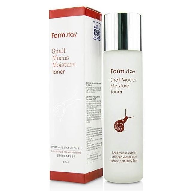 FarmStay Skin Care Snail Mucus Moisture Toner Восстанавливающий тонер с муцином улитки