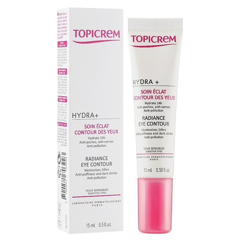 Topicrem Essentials  Hydra+ Radiance Eye Contour Крем для контура глаз с эффектом сияния