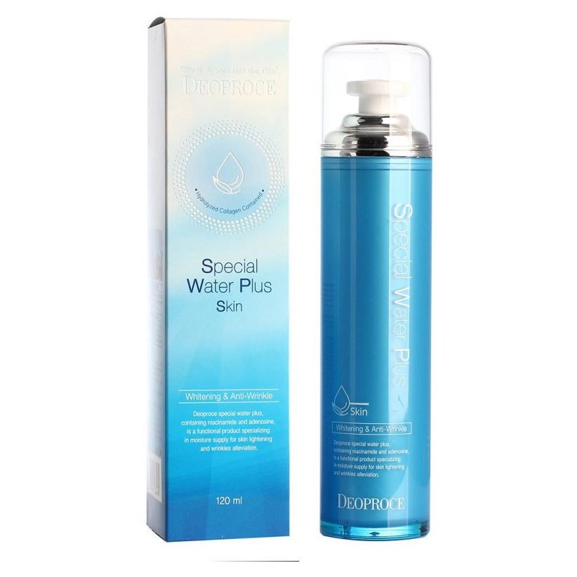 Deoproce Natural Skin Special Water Plus Skin Toner Тонер для лица с коллагеном увлажняющий