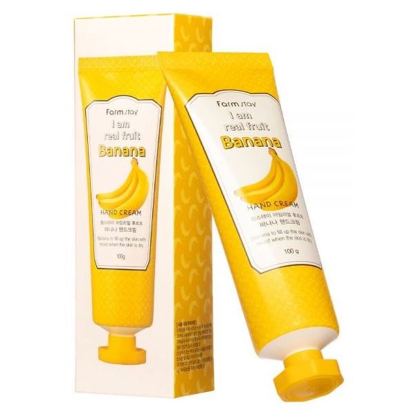 FarmStay Skin Care I Am Real Fruit Banana Hand Cream Крем для рук с экстрактом банана
