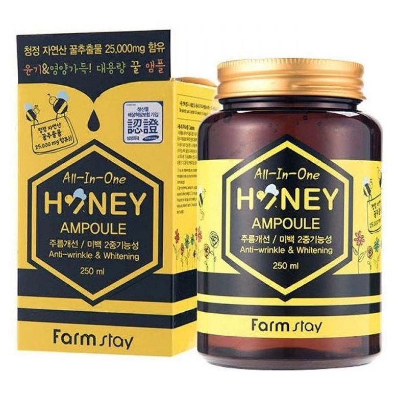 FarmStay Skin Care All-In-One Honey Ampoule Многофункциональная сыворотка с мёдом