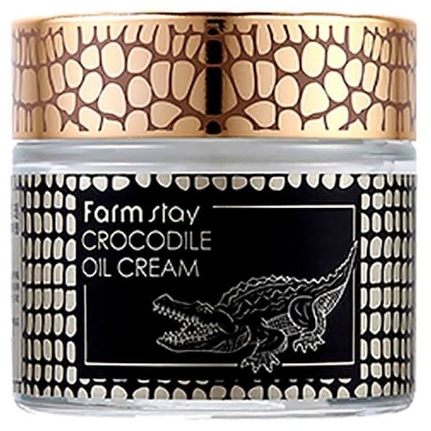 FarmStay Skin Care Crocodile Oil Cream Питательный крем с крокодильим жиром