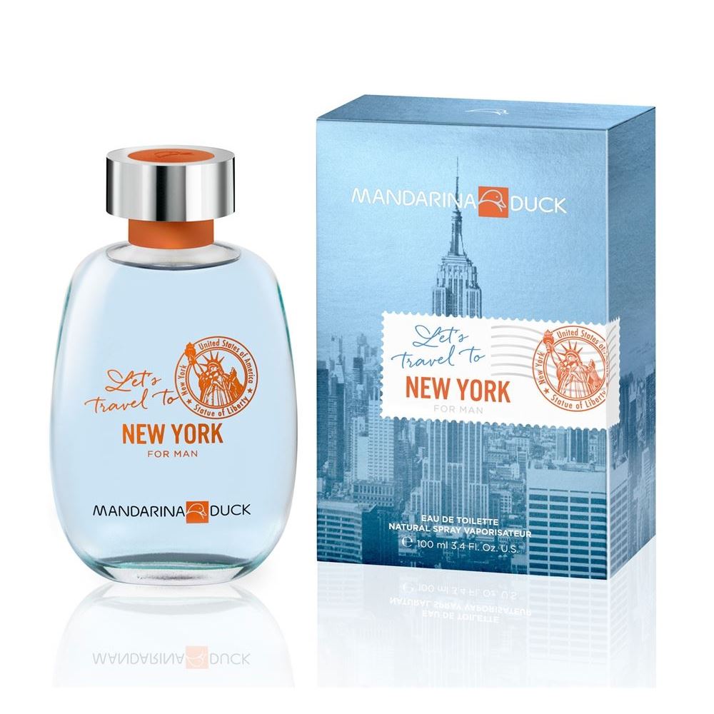 Mandarina Duck Fragrance Let`s Travel To New York For Woman  Аромат группы фруктовые и цветочные 2017