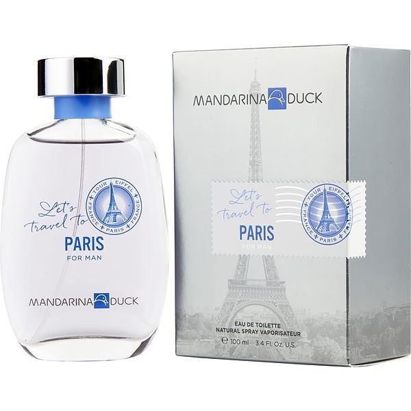 Mandarina Duck Fragrance Let's Travel To Paris For Men Аромат группы акватические фруктовые 2018