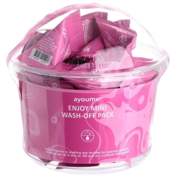Ayoume Face Care Enjoy Mini Wash-Off Pack Маска для лица успокаивающая
