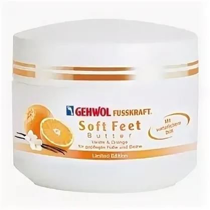 Gehwol Fusskraft Fusskraft Soft Feet Butter Vanilla & Orange Крем баттер Ваниль и Апельсин
