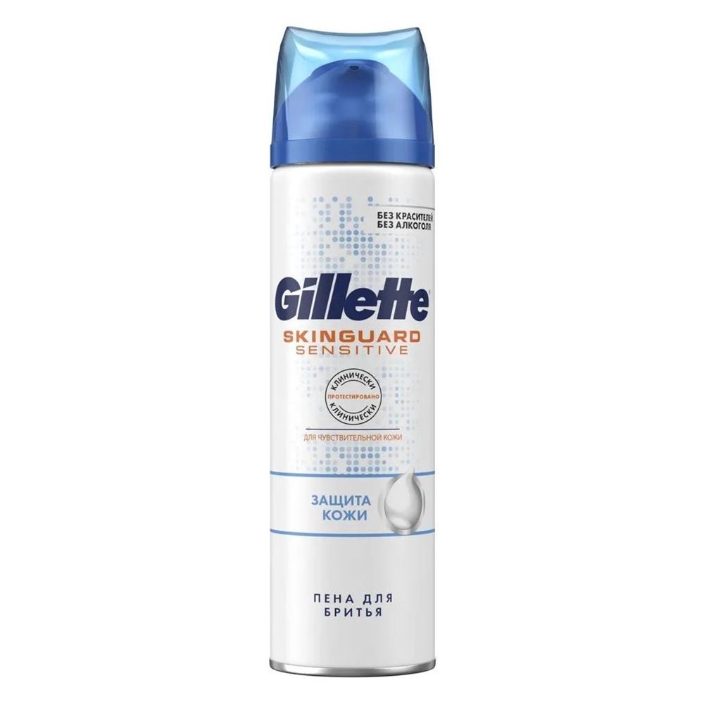 Gillette Средства для бритья SkinGuard Sensitive  Пена для бритья