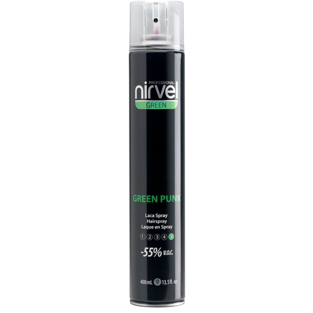 Nirvel Professional FX  Green Punk Лак для волос экстрасильной фиксации