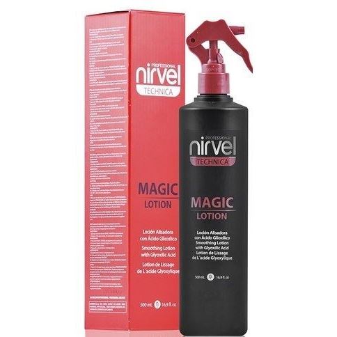 Nirvel Professional Perming Hair Techika Magic Lotion Выпрямляющий лосьон с гликсиловой и гиалуроновой кислотой 