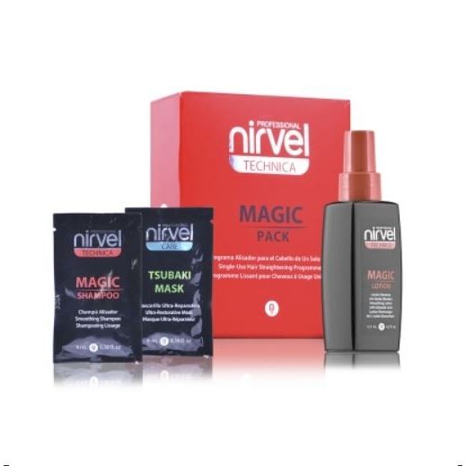 Nirvel Professional Perming Hair Techika Magic Pack Комплекс для выпрямления волос