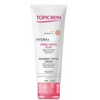 Topicrem Essentials  Hydra+ Radiance Tinted Cream SPF40 PA++++ Крем тональный эффект сияния