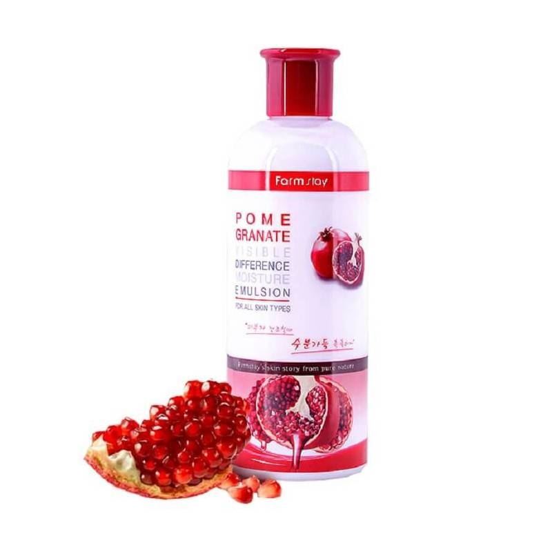 FarmStay Skin Care Visible Difference Moisture Emulsion Pomegranate Увлажняющая эмульсия с экстрактом граната