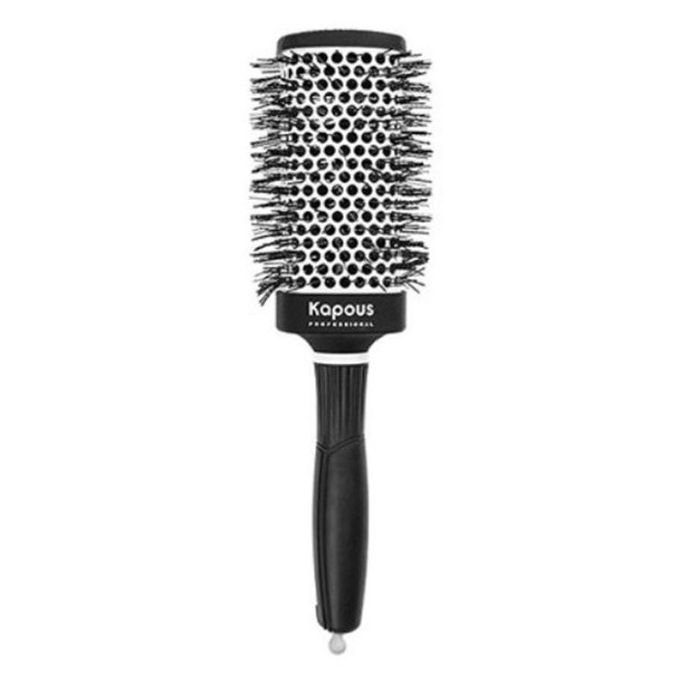 Kapous Professional Accessories  Брашинг с керамическим покрытием, квадратный  53 мм Брашинг керамический квадратный «Premium» 53 мм