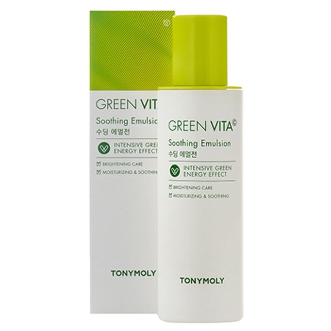 Tony Moly Face Care Green Vita C Soothing Emulsion Успокаивающая эмульсия с витамином С
