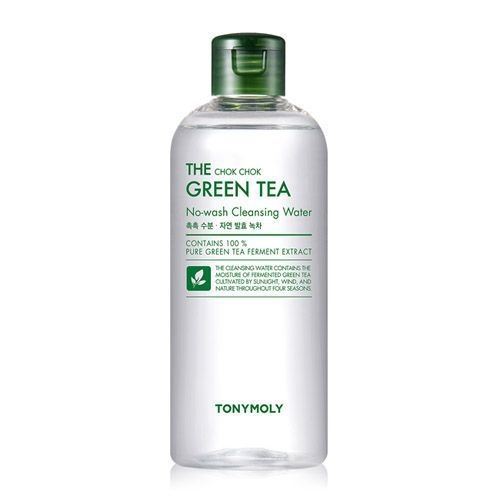 Tony Moly Face Care The Chok Chok Green Tea Cleansing Water Очищающая вода для мягкого удаления макияжа