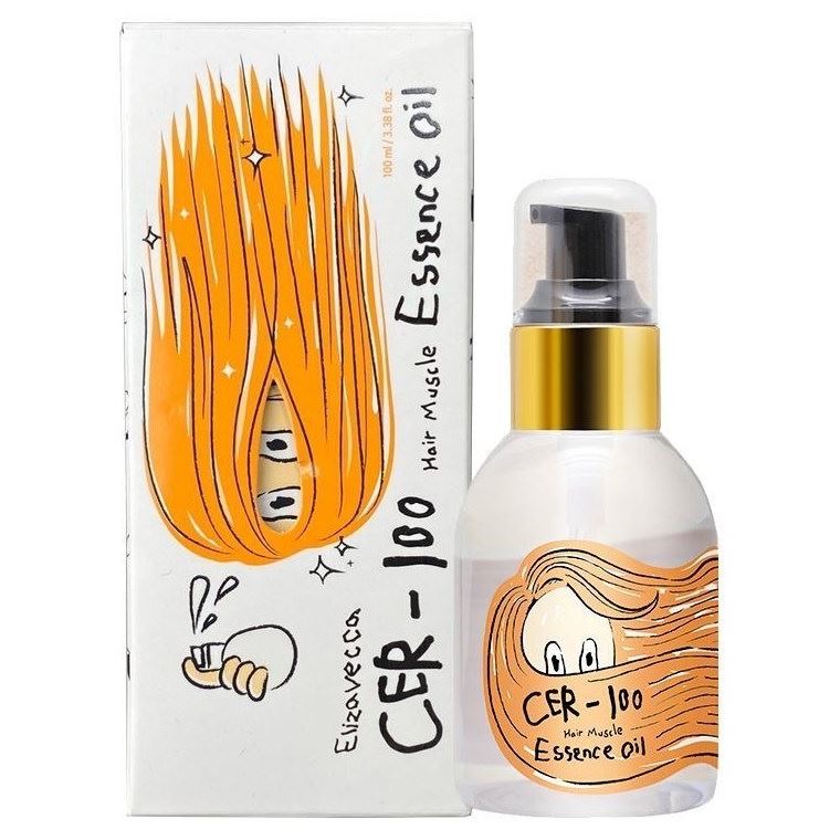 Elizavecca Hair Care CER-100 Hair Muscle Essence Oil CER-100 Масло-Эссенция для волос с коллагеном 