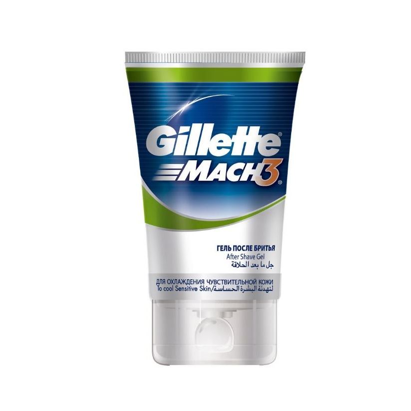 Gillette Средства после бритья Mach3 After Shave Gel Гель после бритья для чувствительной кожи
