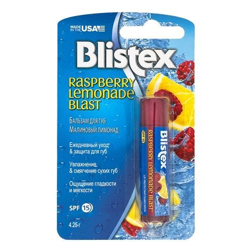 Blistex Lip Balms Raspberry Lemonade Blast Lip Balm Бальзам для губ малиновый лимонад