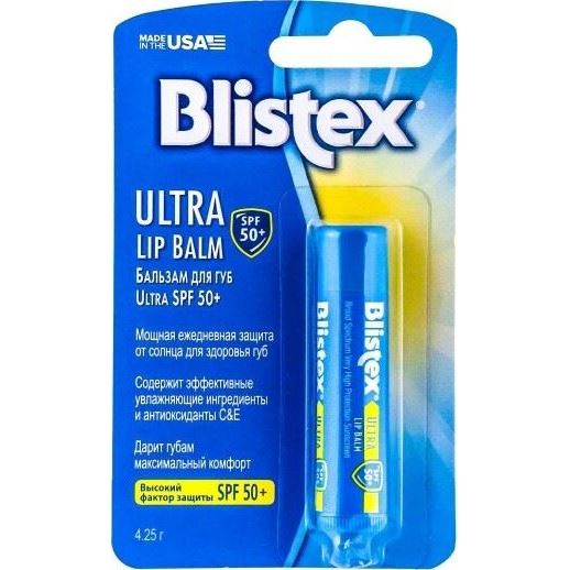 Blistex Lip Balms Ultra Lip Balm SPF 50+ Бальзам для губ SPF 50+