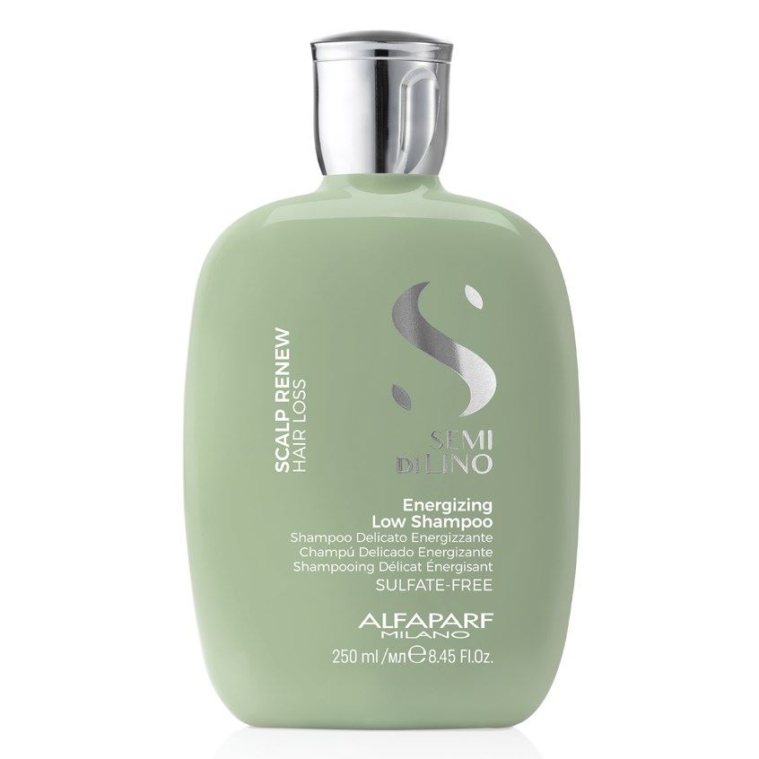 Alfaparf Milano Semi Di Lino Scalp Energizing Low Shampoo Шампунь энергетический против выпадения волос