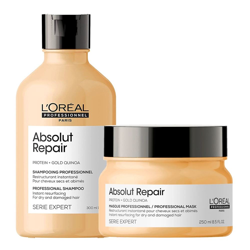 L'Oreal Professionnel Expert Lipidium Набор Absolut Repair Spring Set Весенний набор Абсолют для восстановления поврежденных волос: шампунь, маска