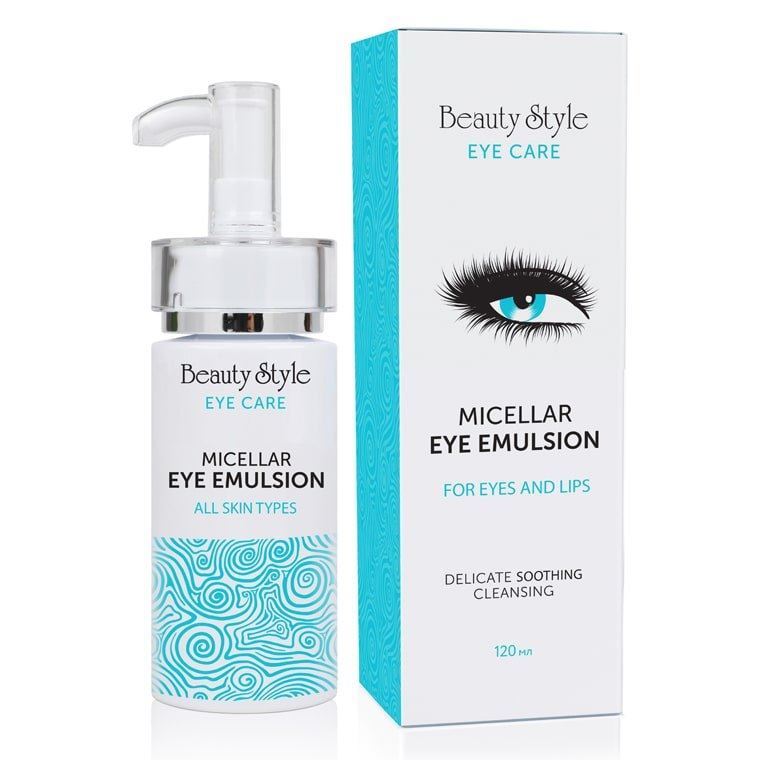 Beauty Style Профессиональные программы Эмульсия для демакияжа глаз и губ Micellar Eye Emulsion Micellar Eye Emulsion All Skin Types