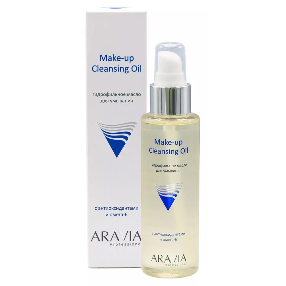 Aravia Professional Профессиональная косметика Make-up Cleansing Oil  Гидрофильное масло для умывания с антиоксидантами и омега-6