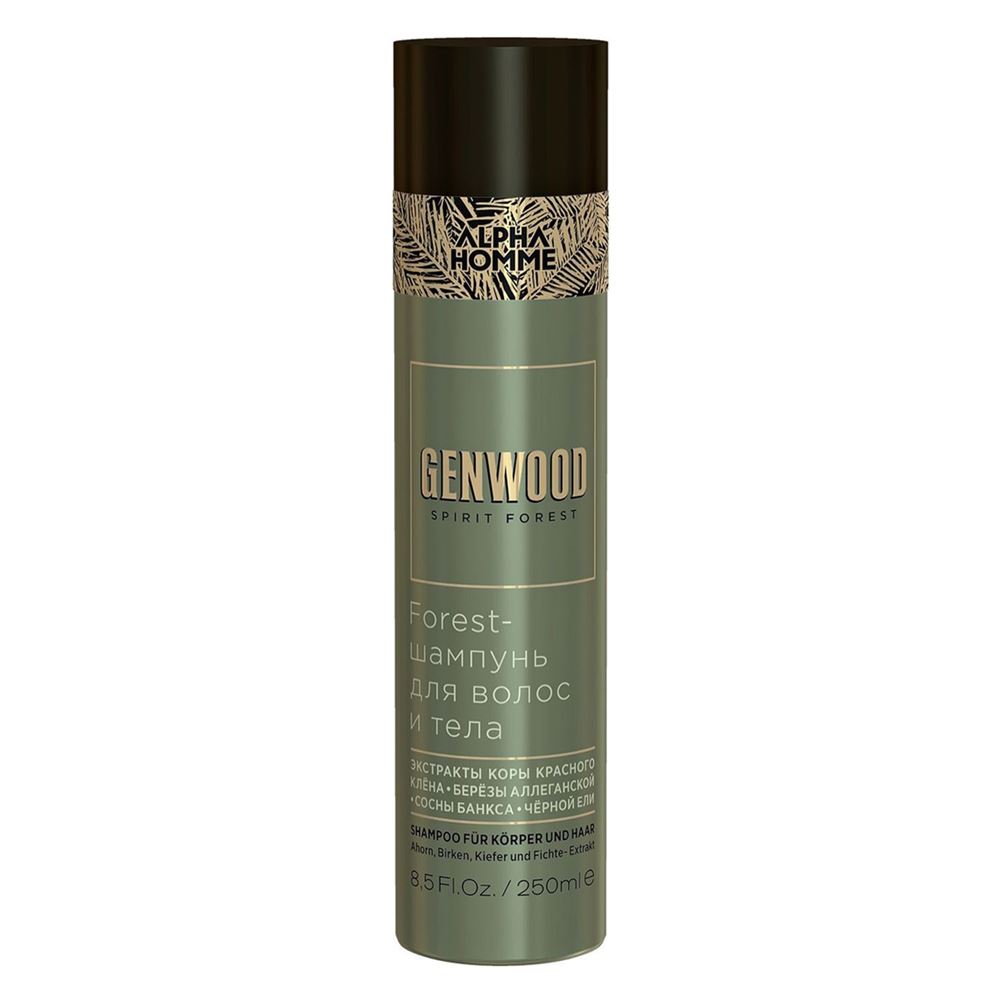 Estel Professional Alpha Homme Genwood Forest-шампунь для волос и тела  Шампунь для волос и тела