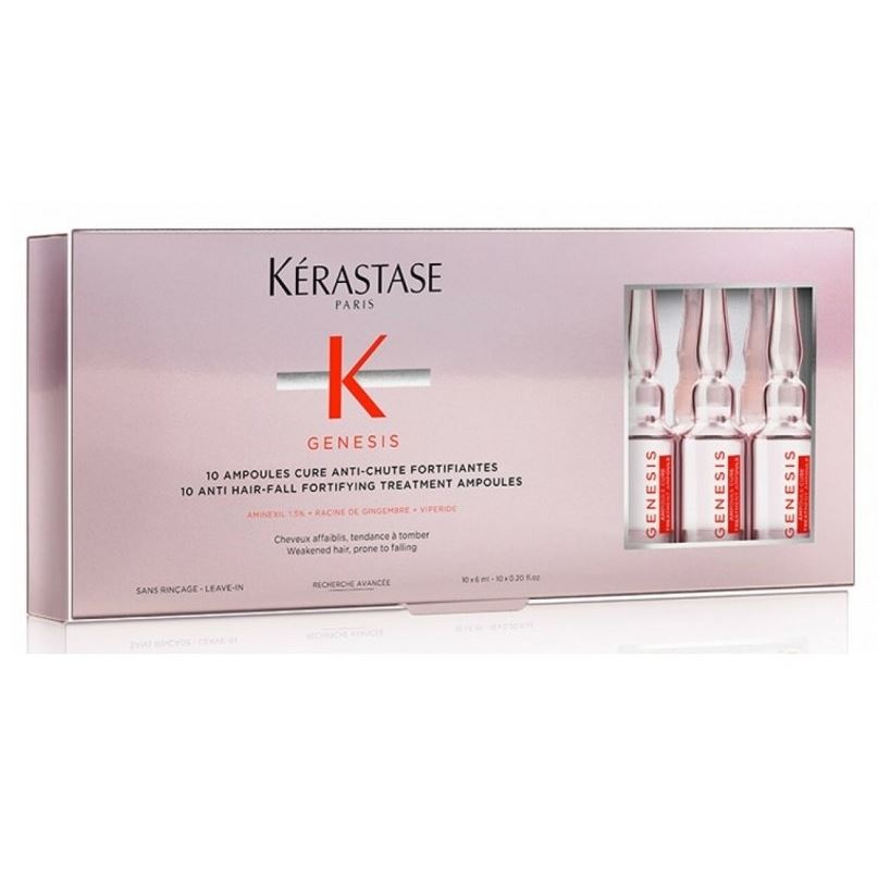 Kerastase Genesis Anti Hair-Fall Fortifying Treatment Ampoules Интенсивный курс для ослабленных волос, склонных к выпадению