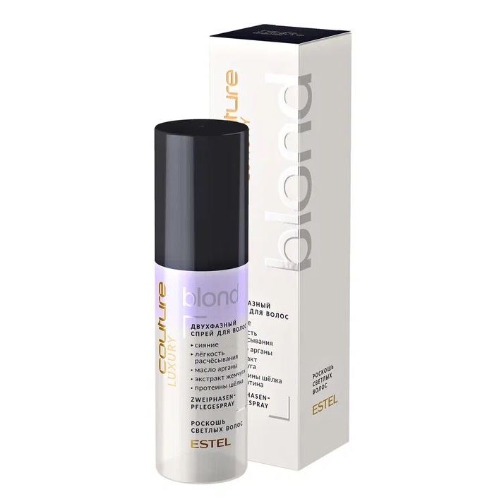 Estel Professional Haute Couture  Haute Couture Luxury Blond Двухфазный спрей для волос Двухфазный спрей для волос