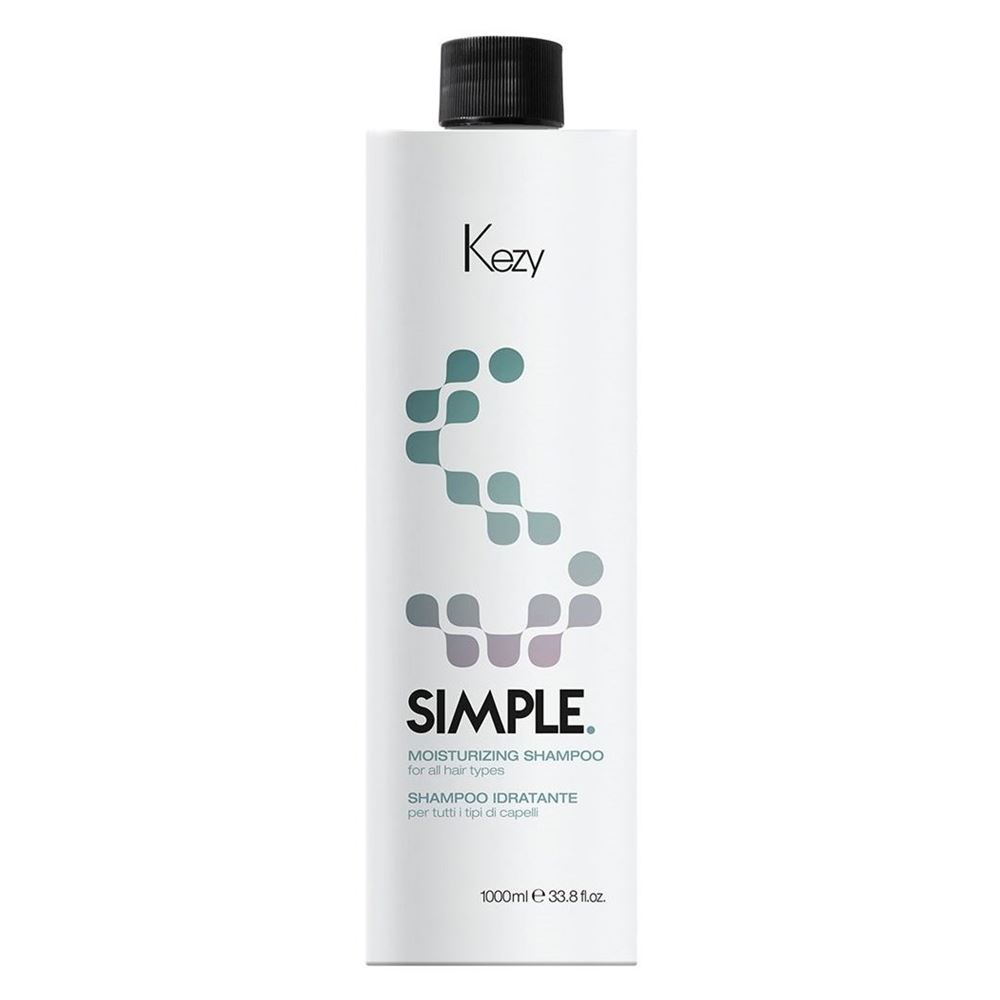 KEZY Simple Moisturizing Shampoo Шампунь увлажняющий для всех типов волос с пантенолом и бетаином